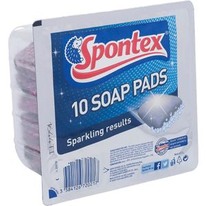 10 soap pads drátěnka, impr. 10 ks 19900004