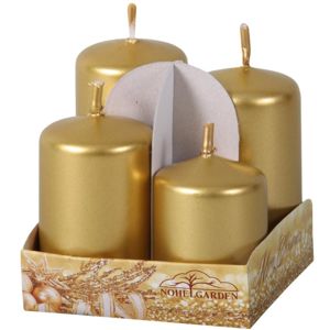 Adventní svíčky zlatý
