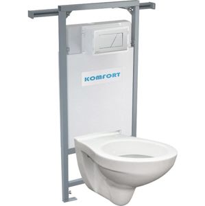 Alcaplast podomítkový set pro komfort C202 +tlačítko +WC mísa závěsná