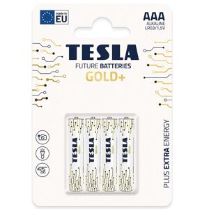 Baterie Tesla AAA LR03 Gold+ 4 ks