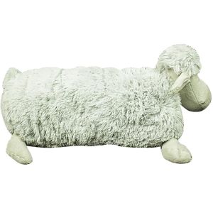 Dekorační polštář 48x30 ovečka dlouhá šedá