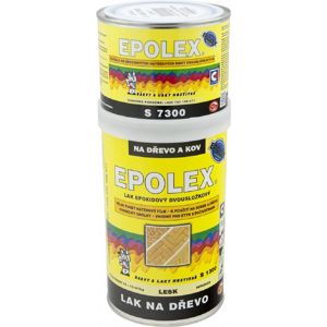 Epolex dvousložkový lak na dřevo + tužidlo 0,84kg