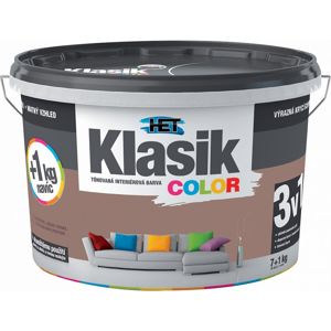 Het Klasik Color 0297 hnědý nugátový 7+1kg