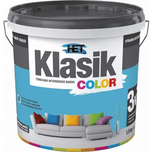 Het Klasik Color 0487 modrý tyrkysový 1,5kg
