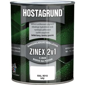 Hostagrund zinex RAL9010 bílá 0.6l