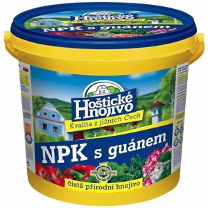 Hoštické hnojivo - NPK s guánem 8 kg - kbelík