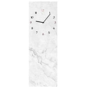 Mramorové nástěnné hodiny Marble 20x60 cm