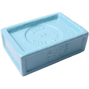 Mýdlenka savon, 12x8x4cm, modrá