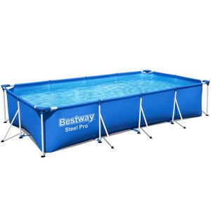 Obdélníkový bazén s kostrukcí 4x2.11x0.81m 56405