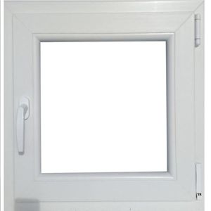 Okno pravé 60x60cm/bílá