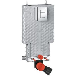 Podomítkový set WC Grohe 2v1 UNISET pro zděné konstrukce s ovládacím tlačítkem