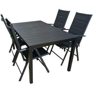 Sada stůl Polywood + 4 židle Vigo