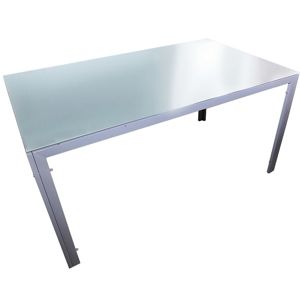Skleněný stůl Bergen 73x150x90cm, šedá barva