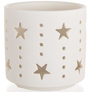 Svícen porcelánový t-light 7,4x7cm Stars 63913502