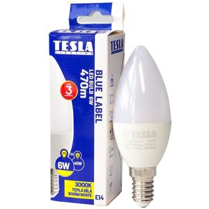 Tesla - LED žárovka Candle svíčka