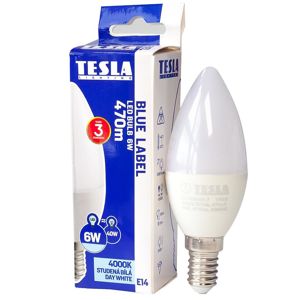 Tesla - LED žárovka Candle svíčka