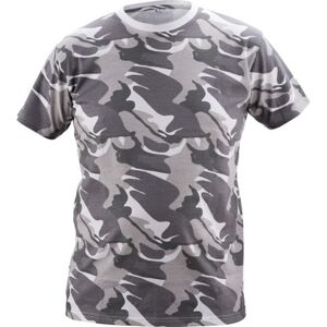 Crambe triko camouflage šedá xs