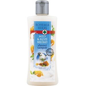 Vlasový šampon s extrakty z medu a kozího mléka 250 ml