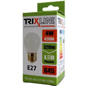 Žárovka BC 4W TR LED E27 G45 4200K Trixline