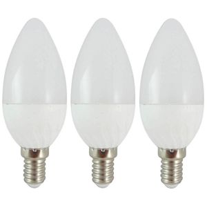 Žárovky LED (3-PACK) C35 6W E14 4200K