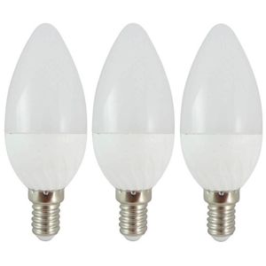 Žárovky LED (3-PACK) C35 6W E14 6500K