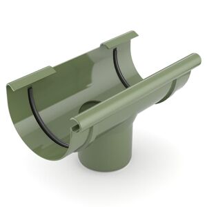 Žlabový kotlík 75 mm Bryza zelená